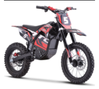 mototec 60v pro electric dirt bike rider height