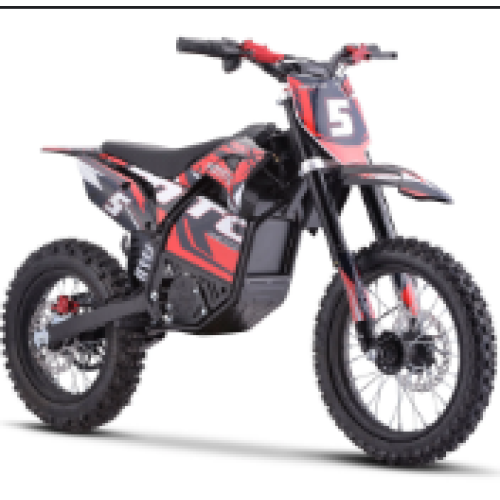 mototec 60v pro electric dirt bike rider height