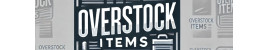 overstock items